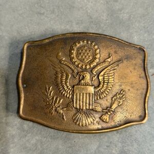 The Washington Mint Bronze Belt Buckle, American Eagle 1982